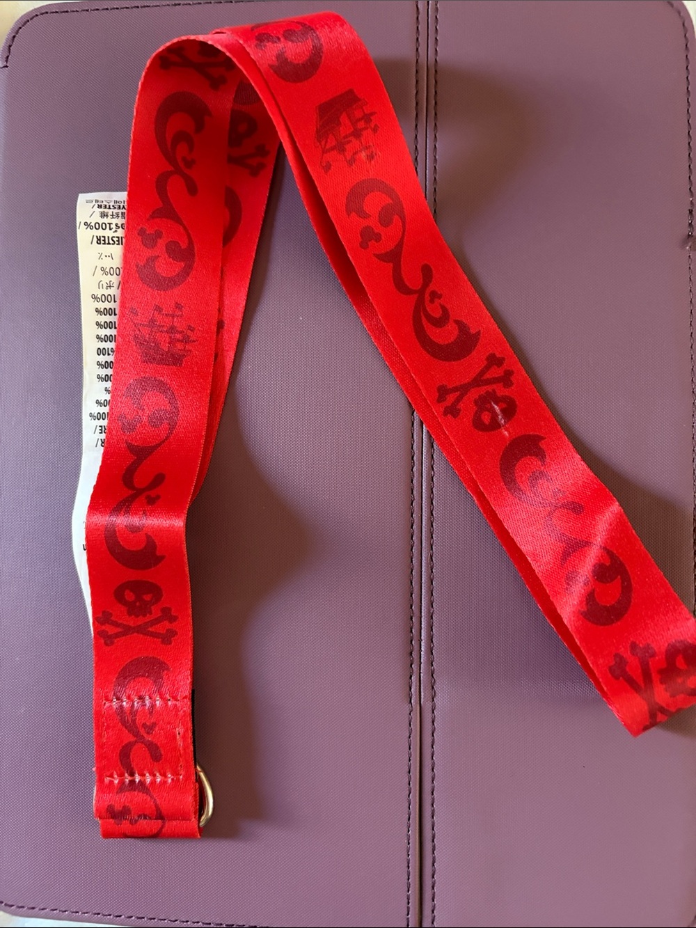 Disney pirates pin lanyard